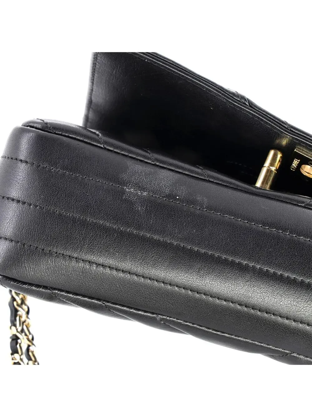 Chanel Statement Flap Bag Chevron #290185C37B